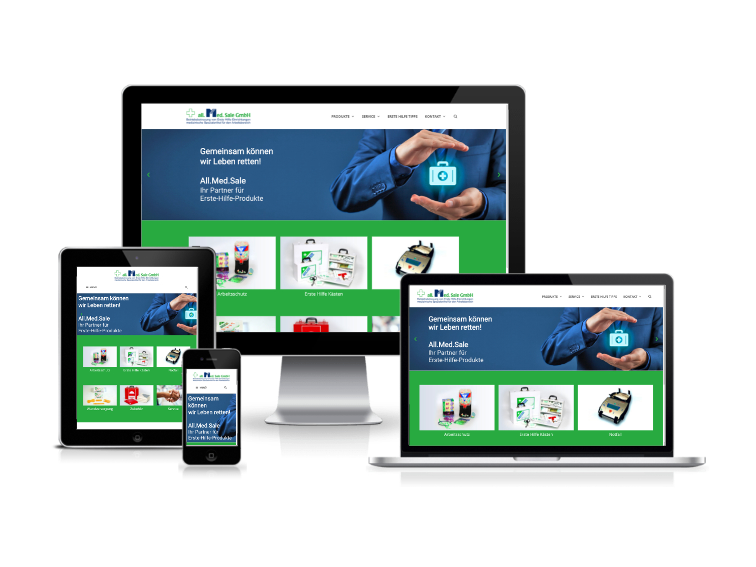 Website-Projekt für allmedsale