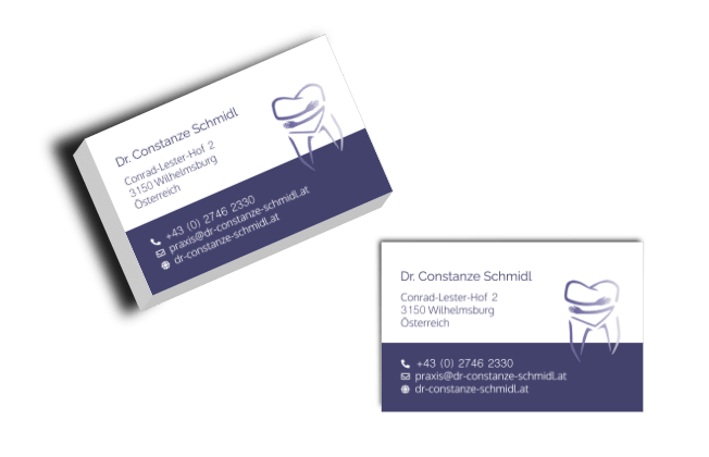 Grafikdesign-Projekt für Dr. Constanze Schmidl