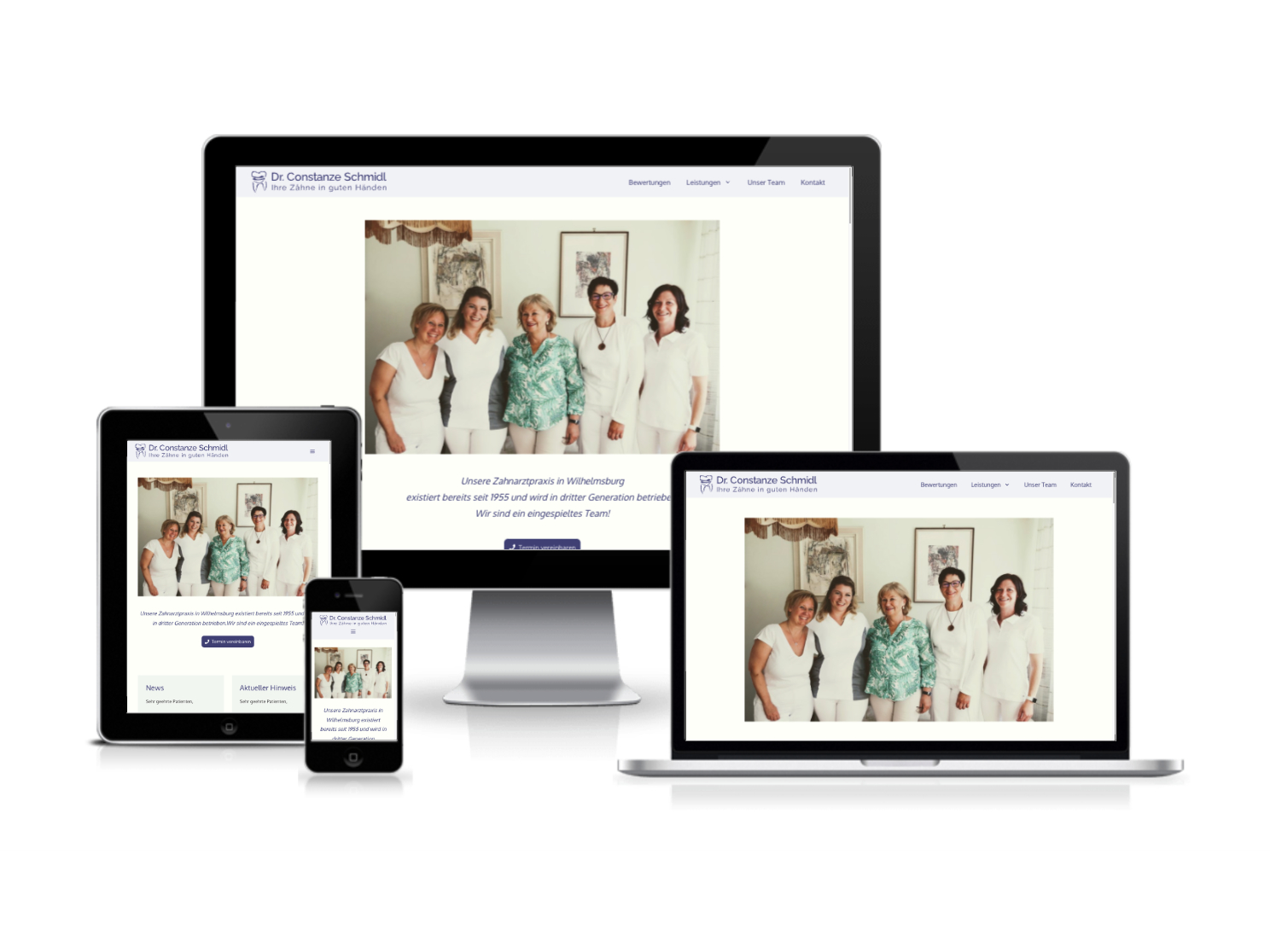 Website-Projekt für Dr. Constanze Schmidl