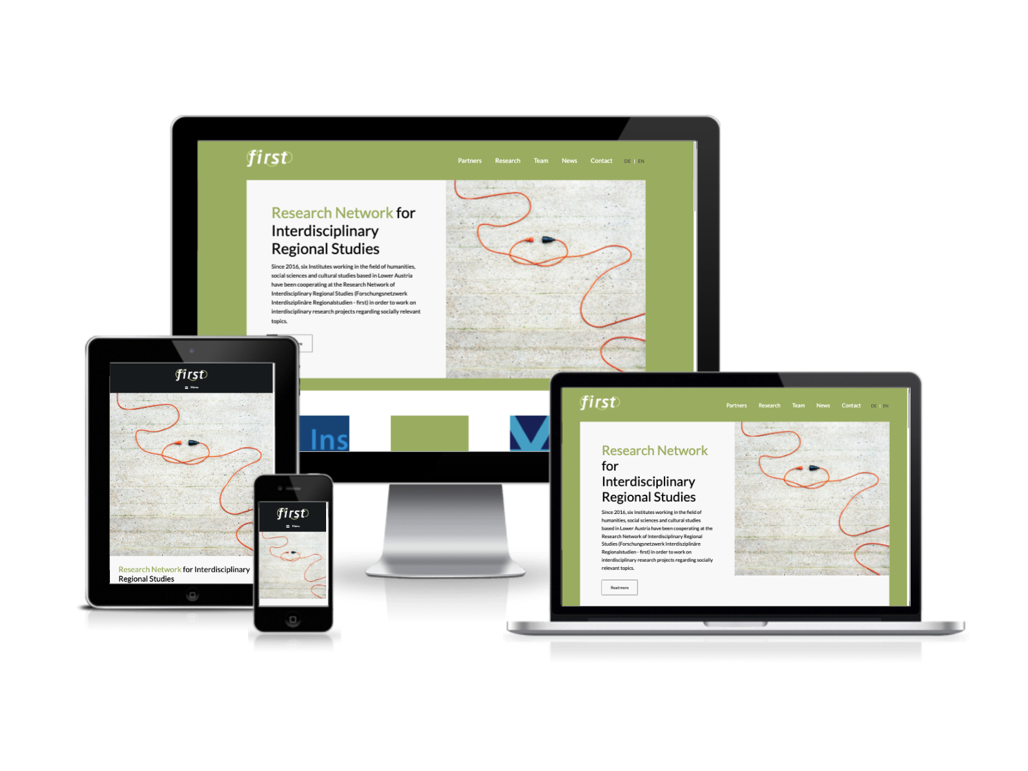 Website-Projekt für first-research.ac