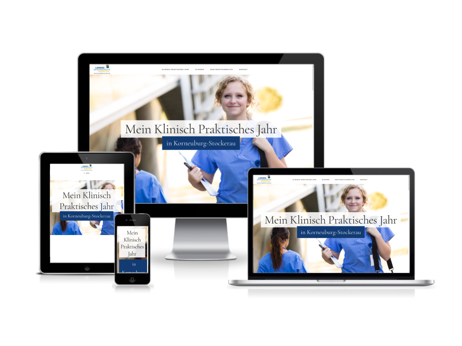 Website von KPJ Korneuburg