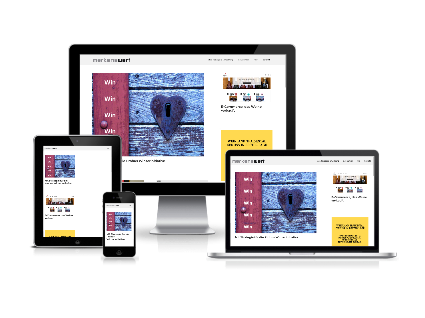 Website-Projekt für merkenswert