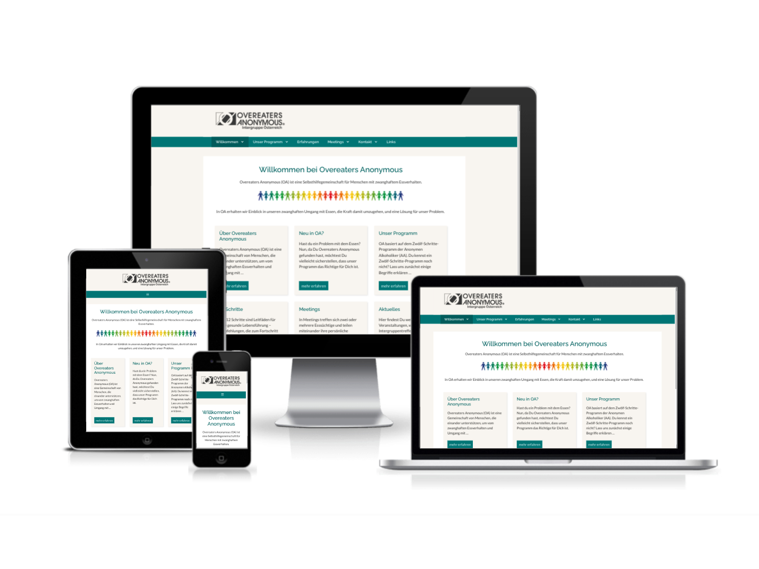 Website-Projekt für overeatersanonymous
