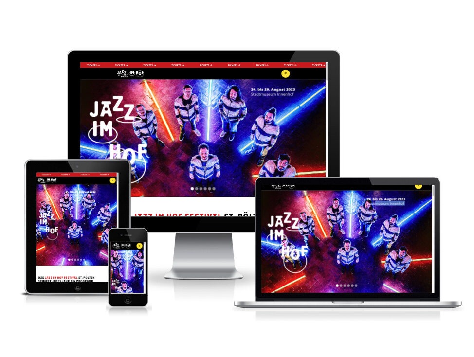 Website von Jazz im Hof St. Pölten