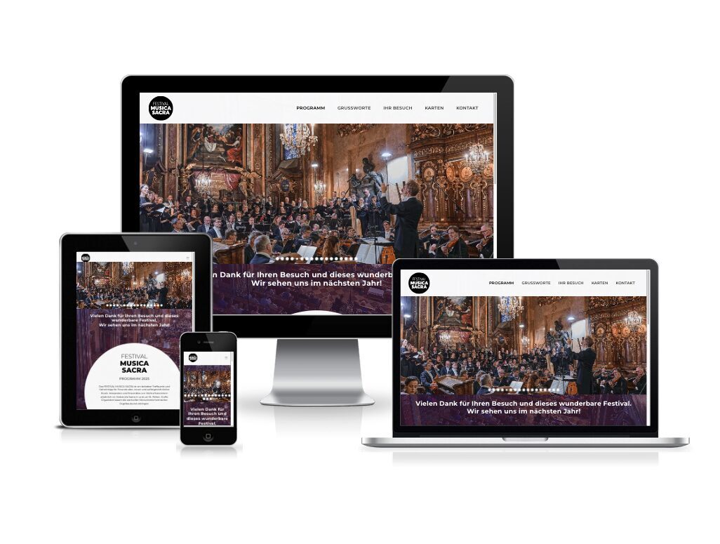 Website des Festivals Musica Sacra St. Pölten